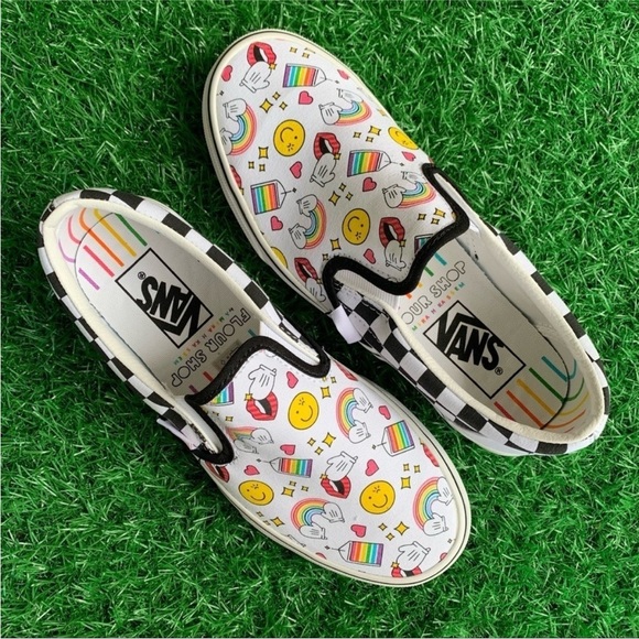 Vans Classic Slip On Flour Shop - Picture 4 of 7